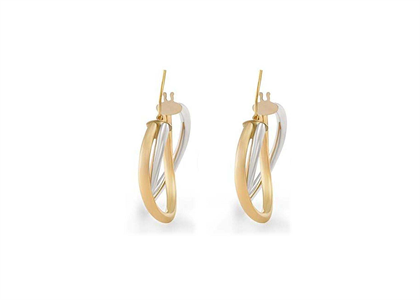 Two Tone Plated | Fashion Earrings